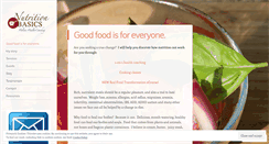 Desktop Screenshot of holisticnutritionbasics.com